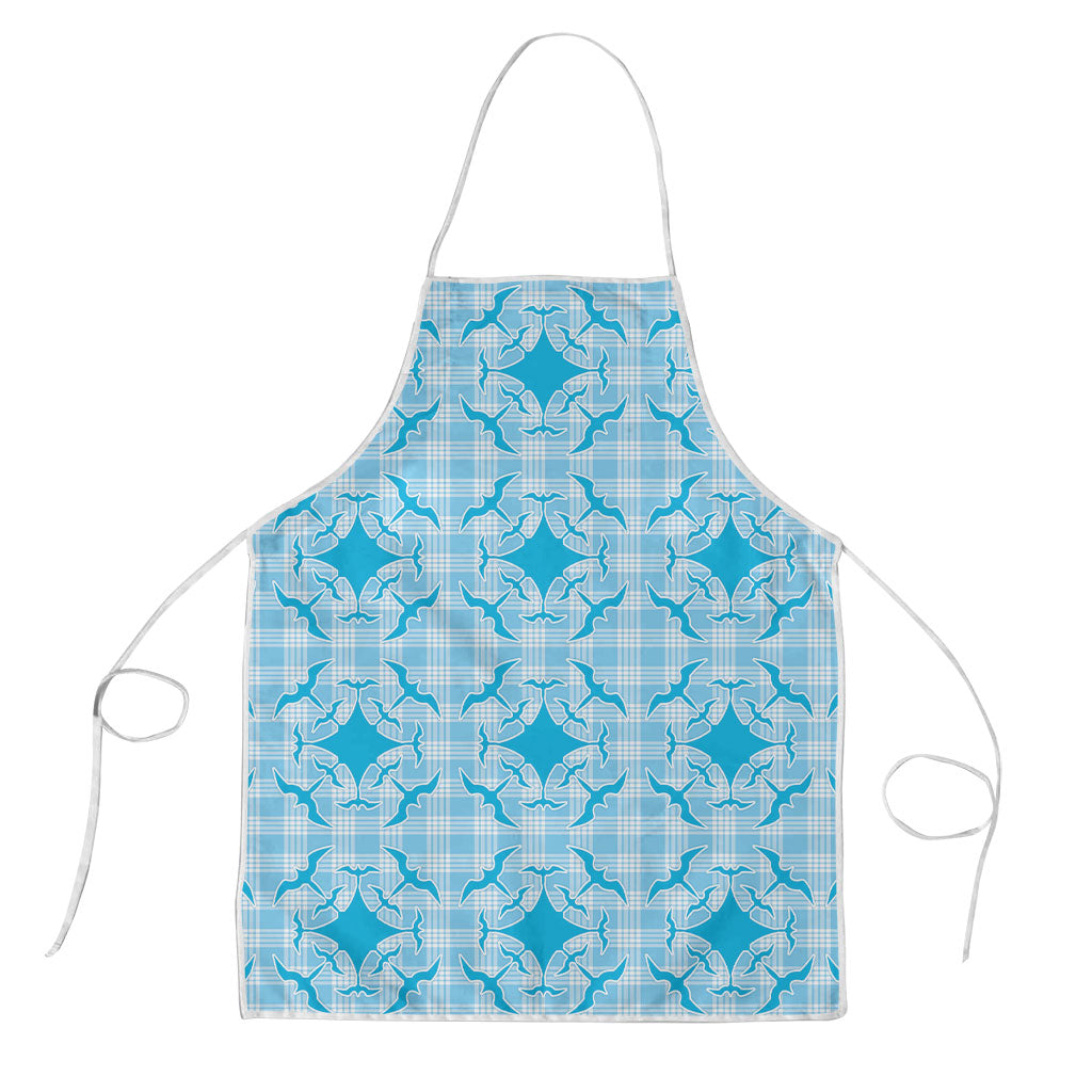 Polu Hawaii Iwa Bird Palaka Motifs Apron