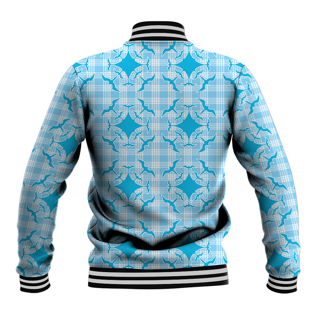 Polu Hawaii Iwa Bird Palaka Motifs Baseball Jacket LT14 - Polynesian Pride
