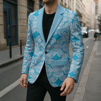 Polu Hawaii Iwa Bird Palaka Motifs Blazer LT14 - Polynesian Pride