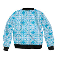 Polu Hawaii Iwa Bird Palaka Motifs Bomber Jacket LT14 - Polynesian Pride