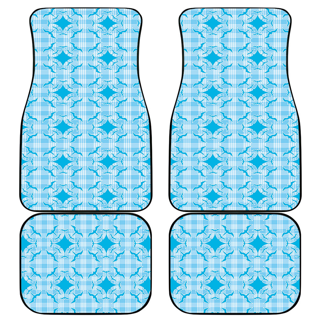 Polu Hawaii Iwa Bird Palaka Motifs Car Mats LT14 - Polynesian Pride