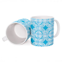 Polu Hawaii Iwa Bird Palaka Motifs Ceramic Mug LT14 - Polynesian Pride