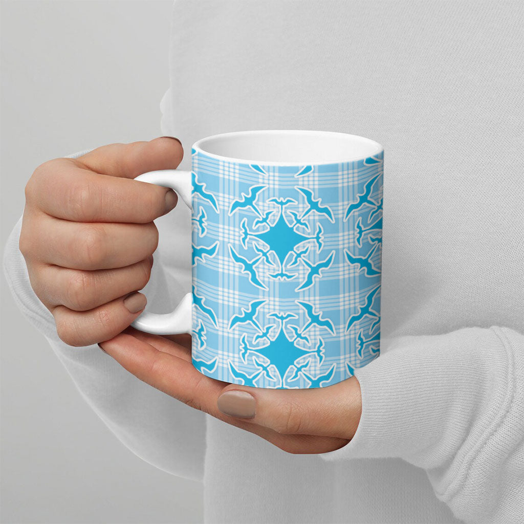 Polu Hawaii Iwa Bird Palaka Motifs Ceramic Mug LT14 - Polynesian Pride