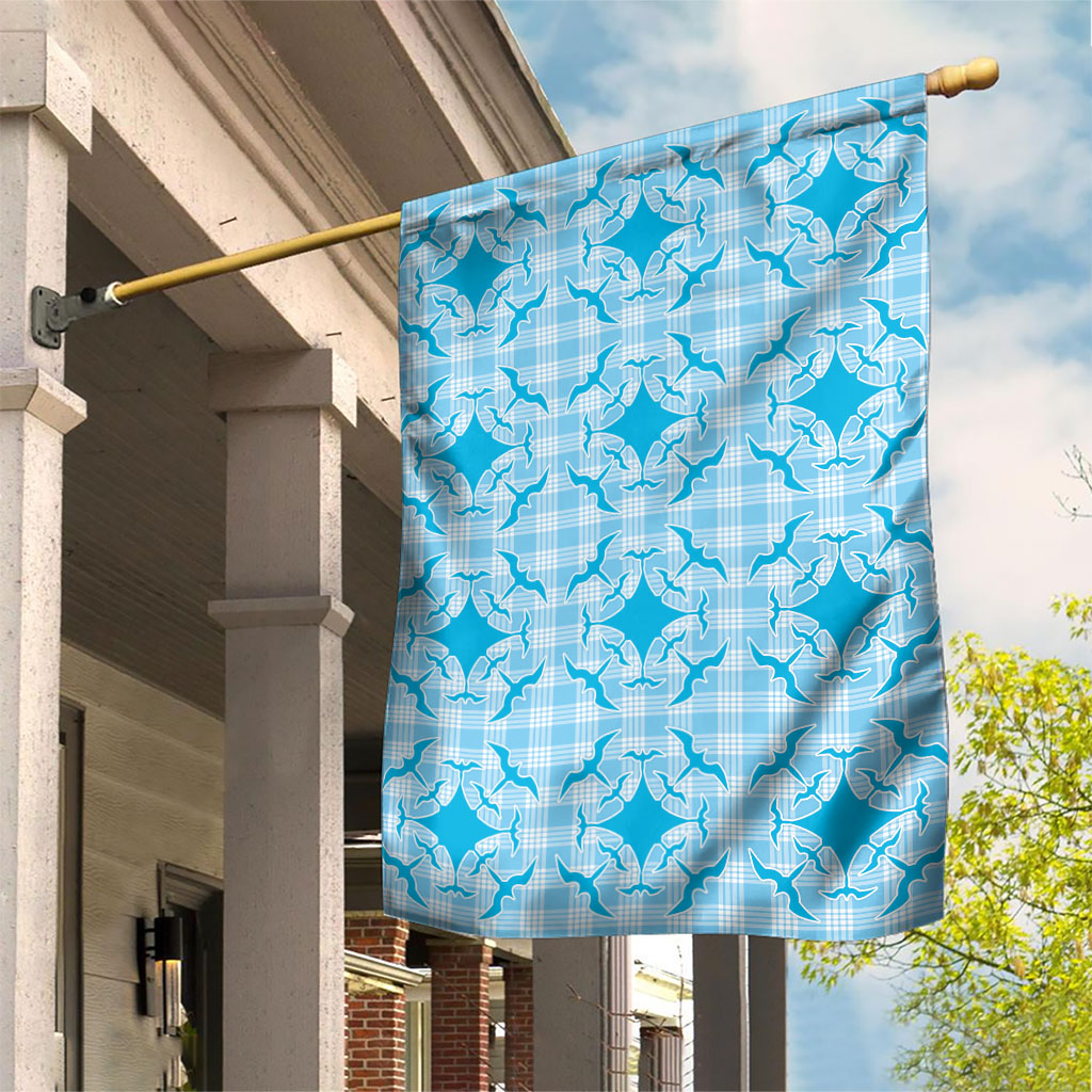 Polu Hawaii Iwa Bird Palaka Motifs Garden Flag