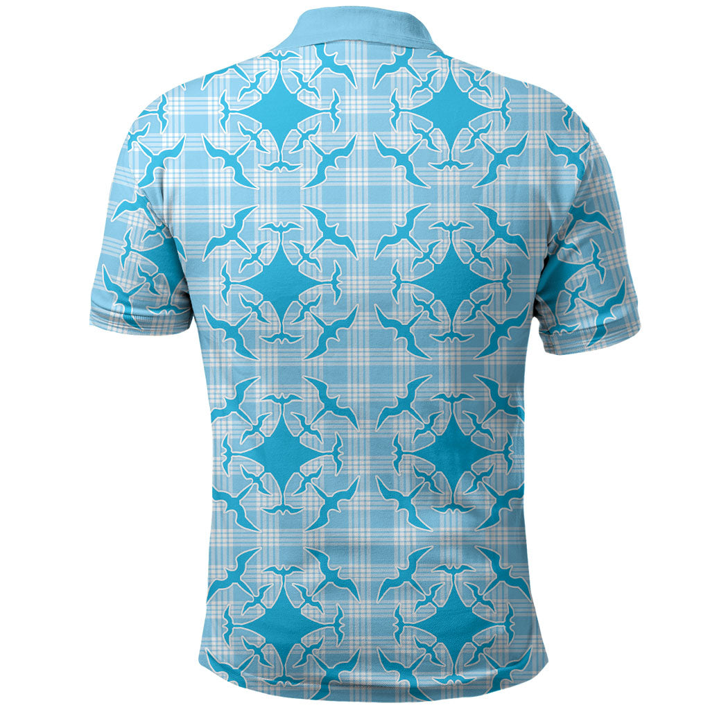 Polu Hawaii Iwa Bird Palaka Motifs Polo Shirt LT14 - Polynesian Pride