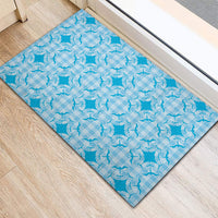 Polu Hawaii Iwa Bird Palaka Motifs Rubber Doormat LT14 - Polynesian Pride