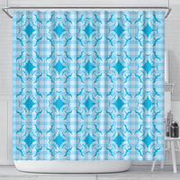 Polu Hawaii Iwa Bird Palaka Motifs Shower Curtain LT14 - Polynesian Pride