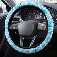 Polu Hawaii Iwa Bird Palaka Motifs Steering Wheel Cover LT14 - Polynesian Pride
