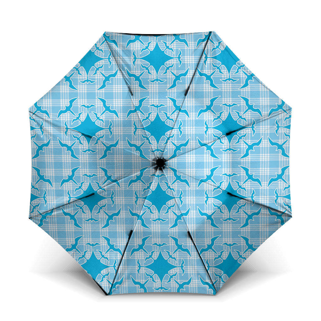 Polu Hawaii Iwa Bird Palaka Motifs Umbrella