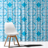 Polu Hawaii Iwa Bird Palaka Motifs Window Curtain LT14 - Polynesian Pride