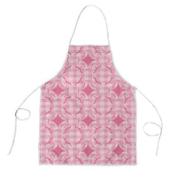 Alaka Hawaii Iwa Bird Palaka Motifs Apron LT14 Pink - Polynesian Pride