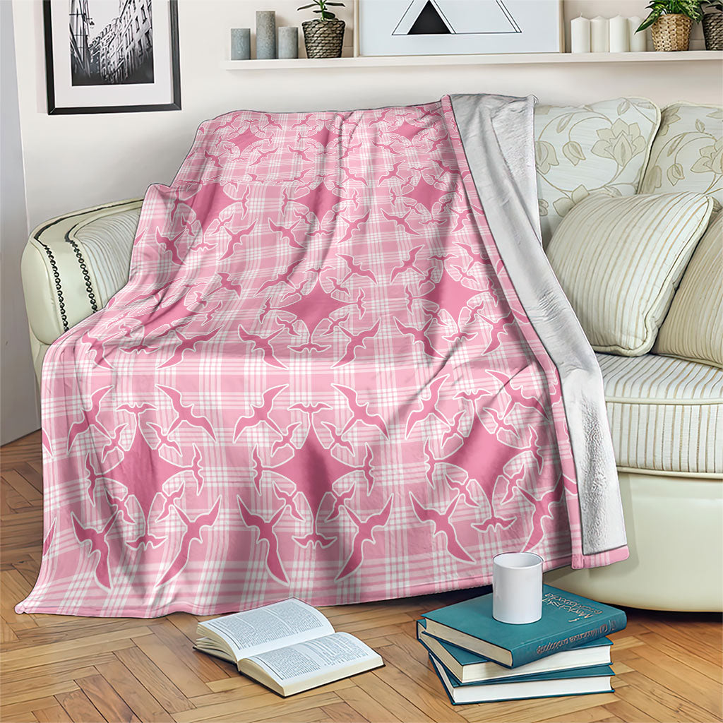 Alaka Hawaii Iwa Bird Palaka Motifs Blanket