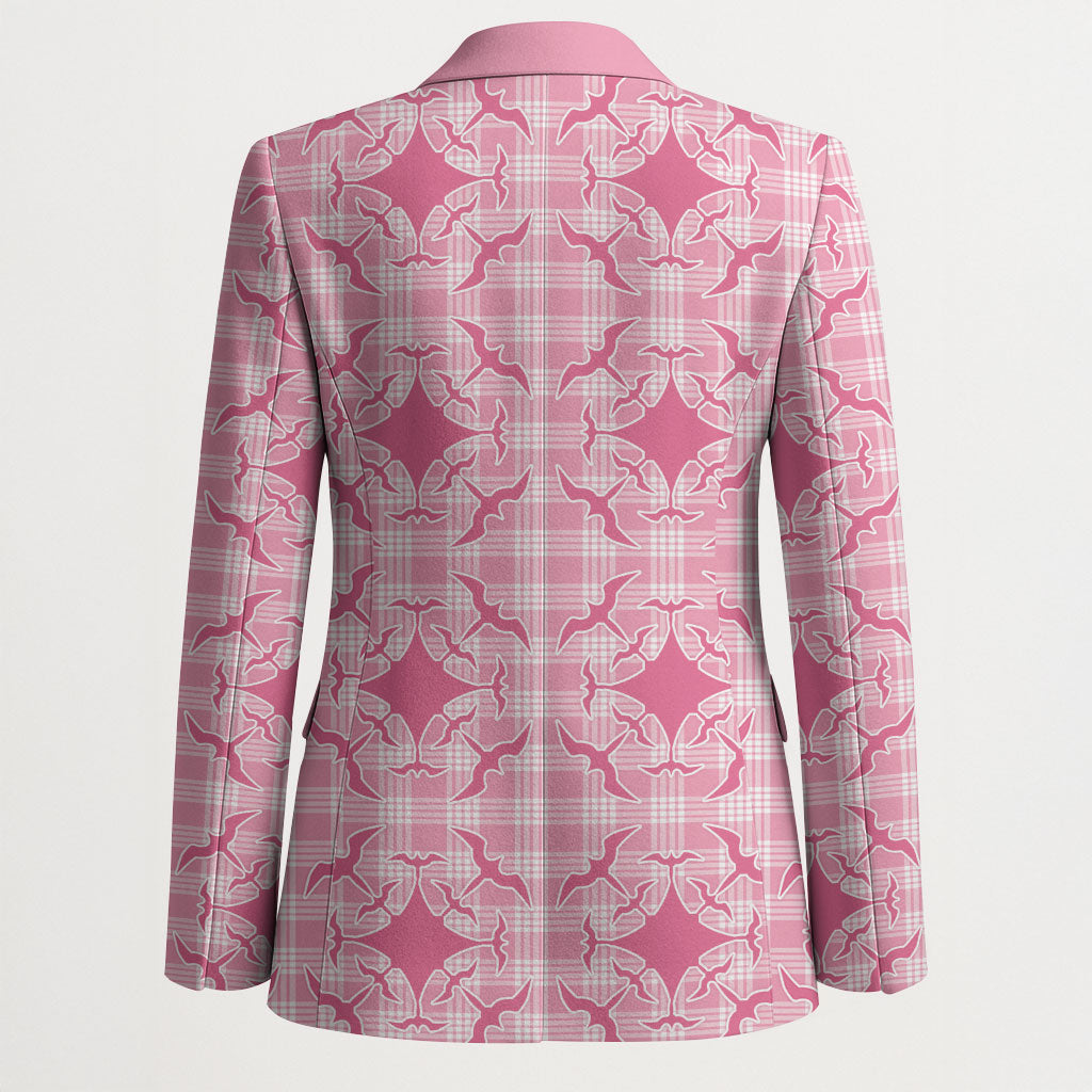 Alaka Hawaii Iwa Bird Palaka Motifs Blazer LT14 - Polynesian Pride