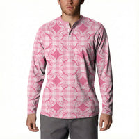 Alaka Hawaii Iwa Bird Palaka Motifs Button Sweatshirt LT14 - Polynesian Pride