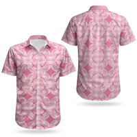 Alaka Hawaii Iwa Bird Palaka Motifs Couples Matching Tank Maxi Dress and Hawaiian Shirt LT14 - Polynesian Pride