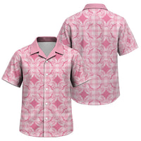 Alaka Hawaii Iwa Bird Palaka Motifs Family Matching Puletasi and Hawaiian Shirt LT14 Son's Shirt Pink - Polynesian Pride