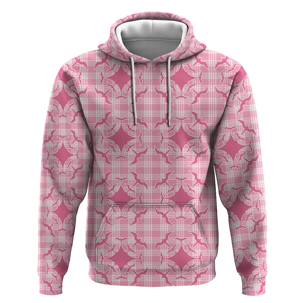 Alaka Hawaii Iwa Bird Palaka Motifs Hoodie