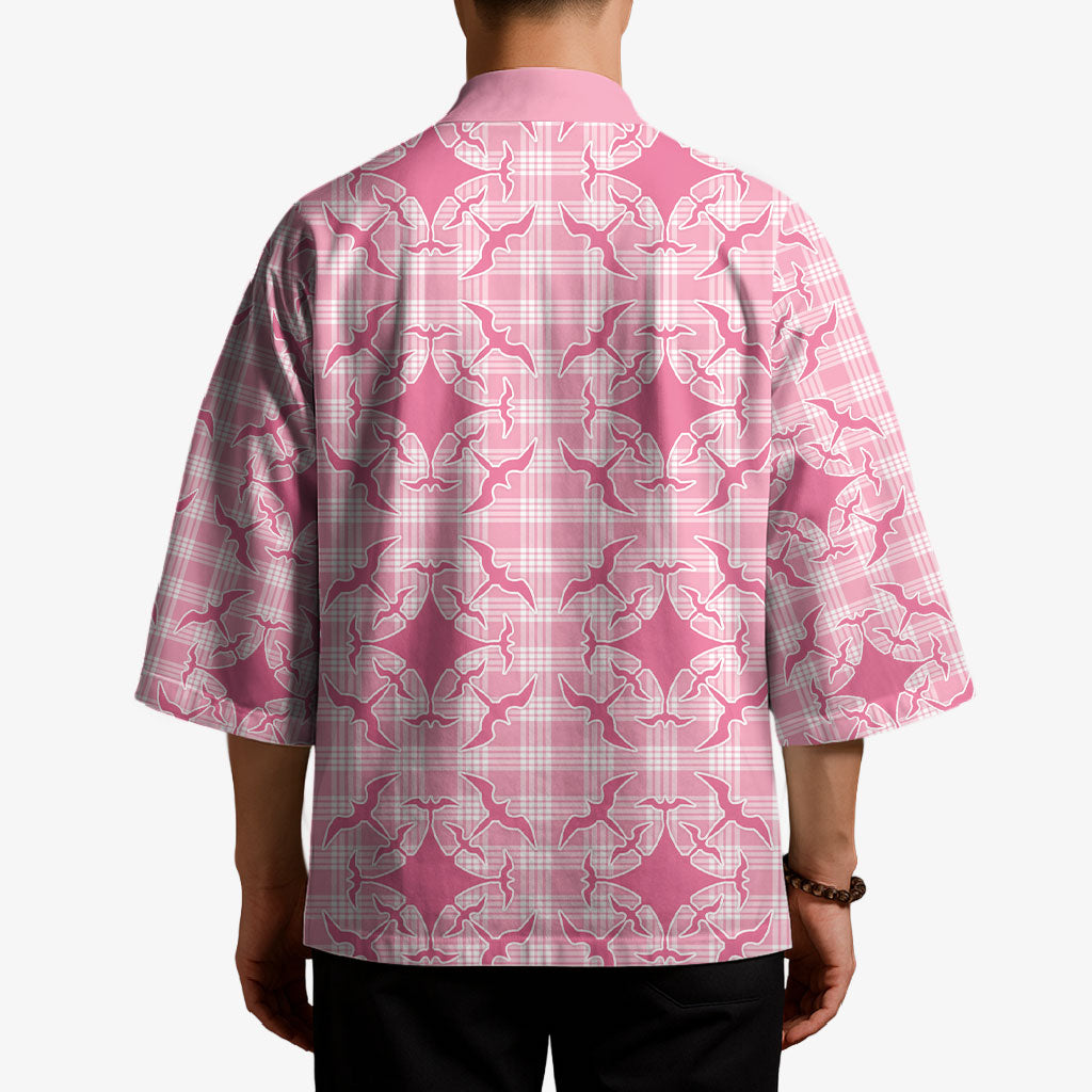 Alaka Hawaii Iwa Bird Palaka Motifs Kimono LT14 - Polynesian Pride