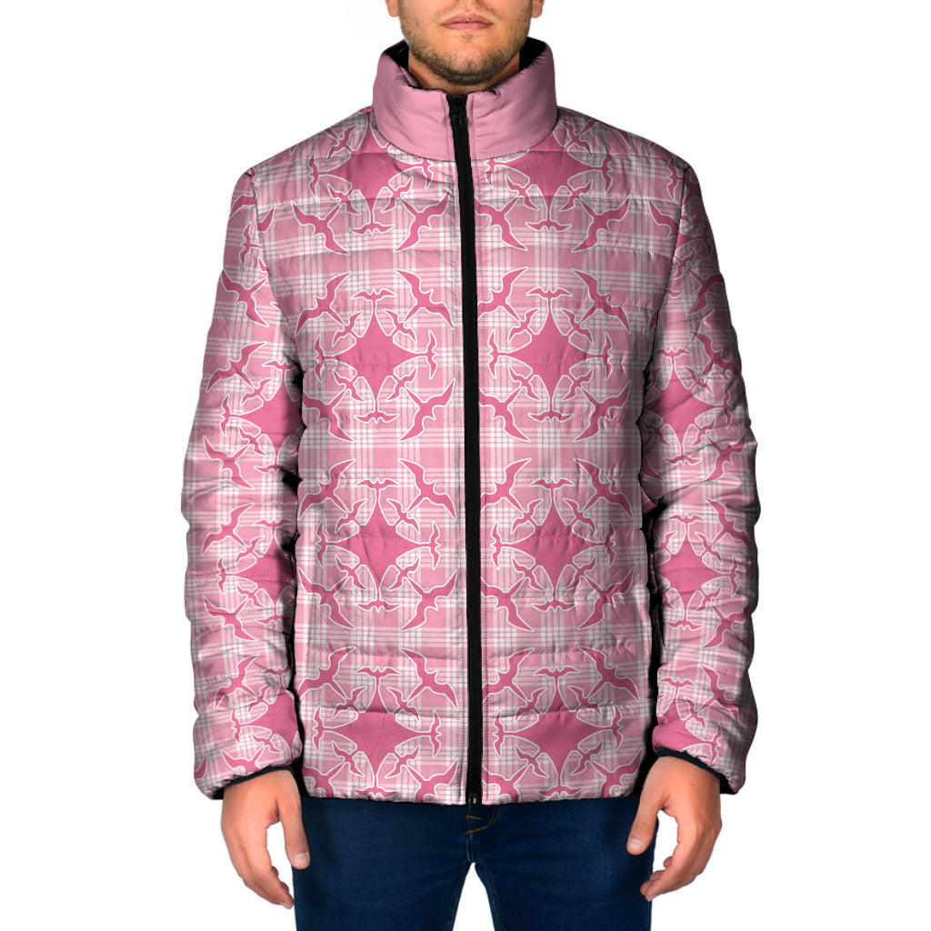 Alaka Hawaii Iwa Bird Palaka Motifs Padded Jacket