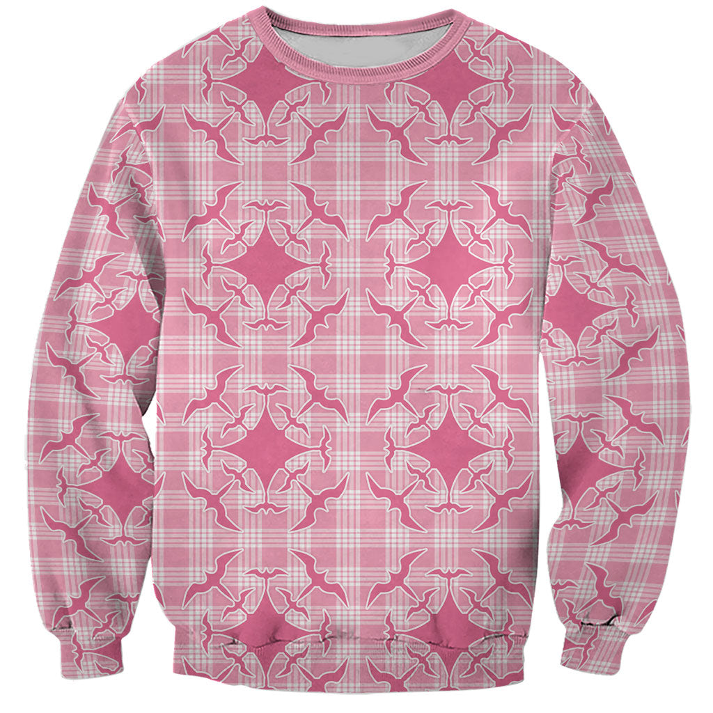 Alaka Hawaii Iwa Bird Palaka Motifs Sweatshirt
