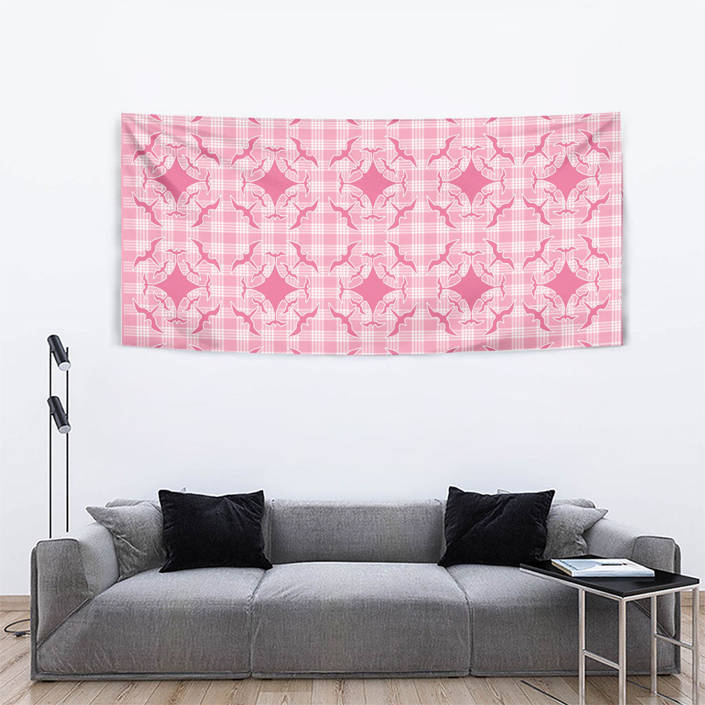 Alaka Hawaii Iwa Bird Palaka Motifs Tapestry