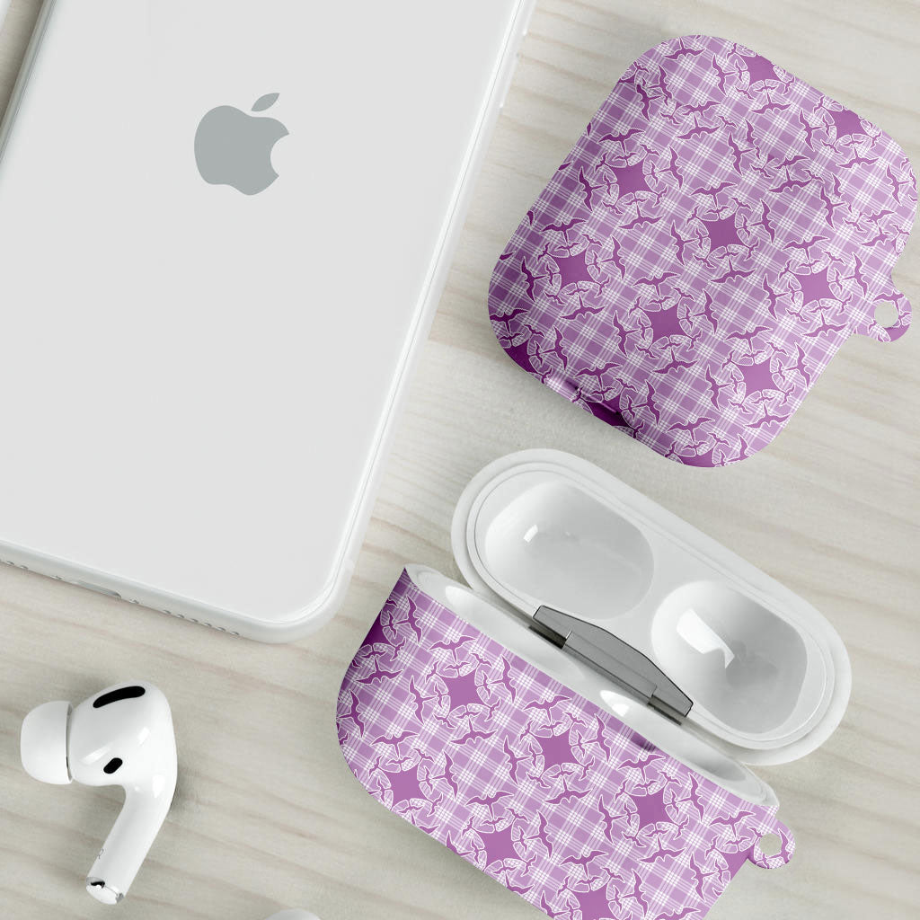 Poni Hawaii Iwa Bird Palaka Motifs AirPods Case LT14 - Polynesian Pride