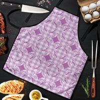 Poni Hawaii Iwa Bird Palaka Motifs Apron LT14 Purple - Polynesian Pride
