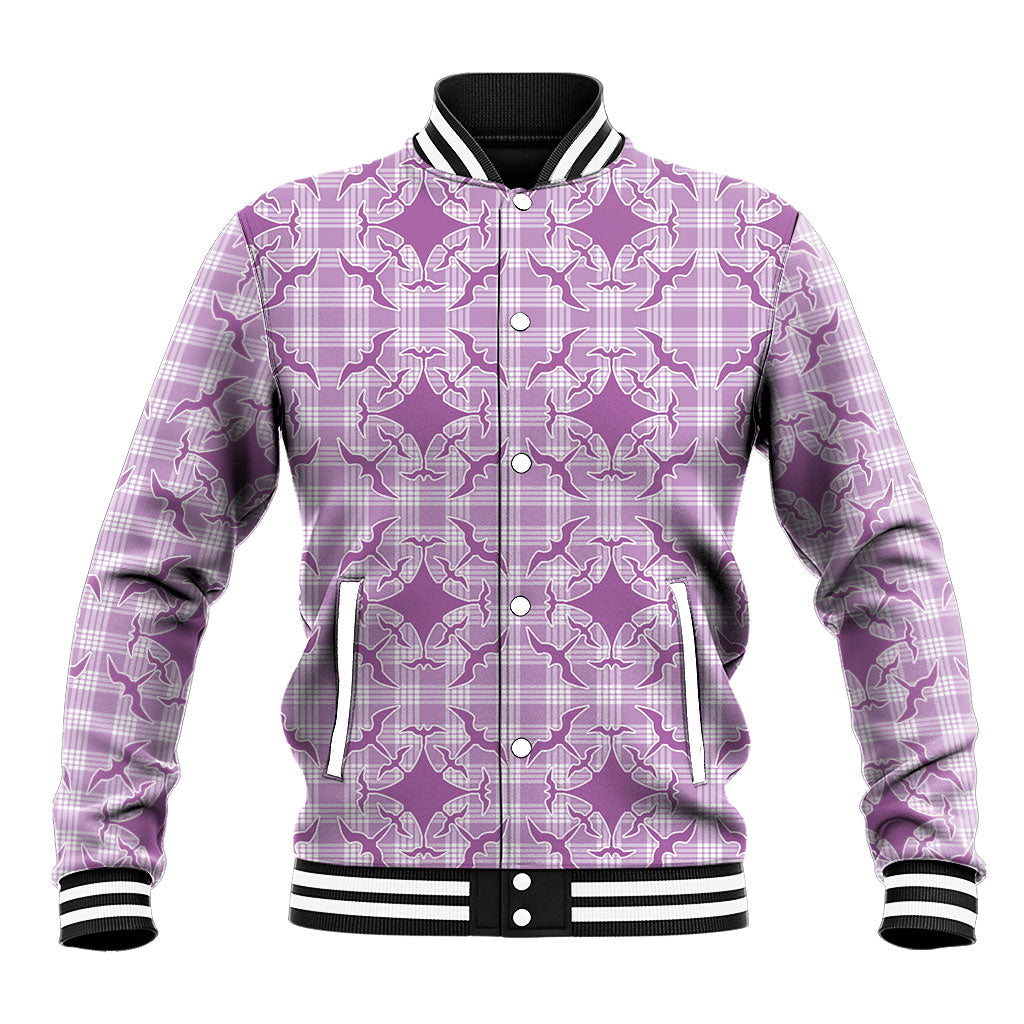 Poni Hawaii Iwa Bird Palaka Motifs Baseball Jacket