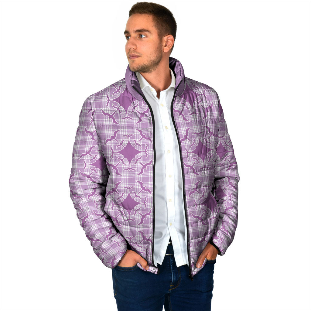 Poni Hawaii Iwa Bird Palaka Motifs Padded Jacket LT14 - Polynesian Pride