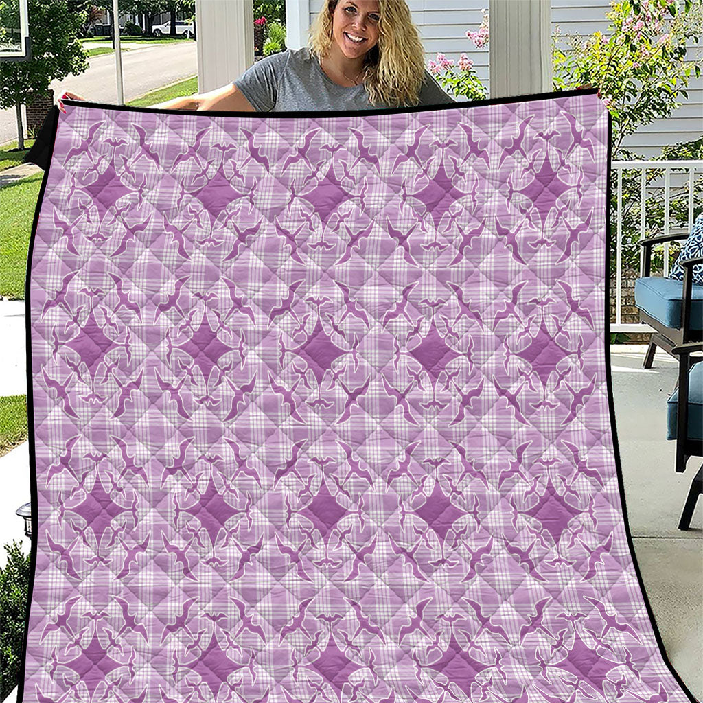 Poni Hawaii Iwa Bird Palaka Motifs Quilt