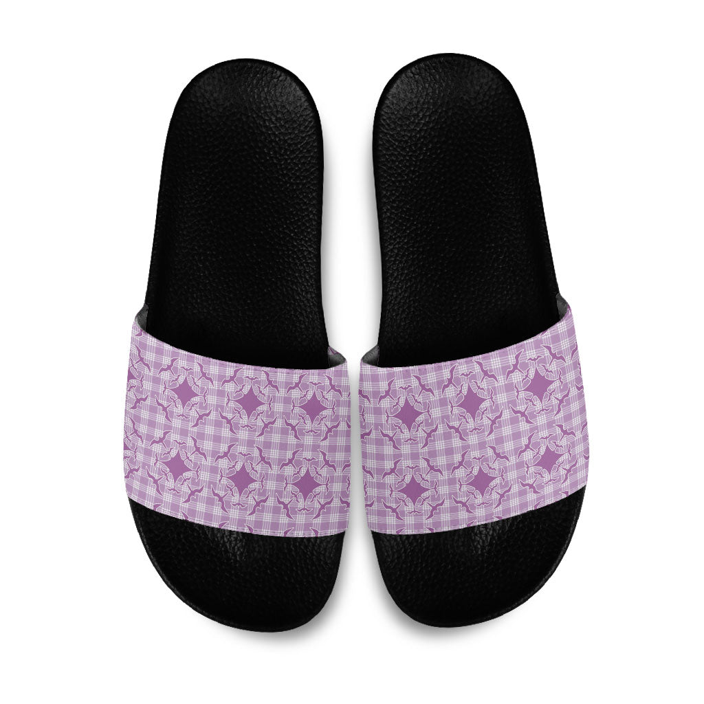 Poni Hawaii Iwa Bird Palaka Motifs Slide Sandals
