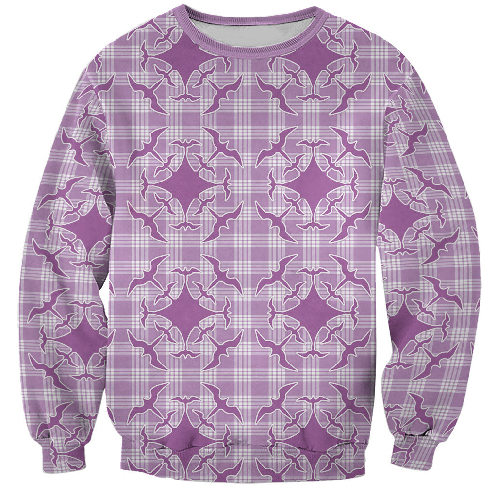 Poni Hawaii Iwa Bird Palaka Motifs Sweatshirt