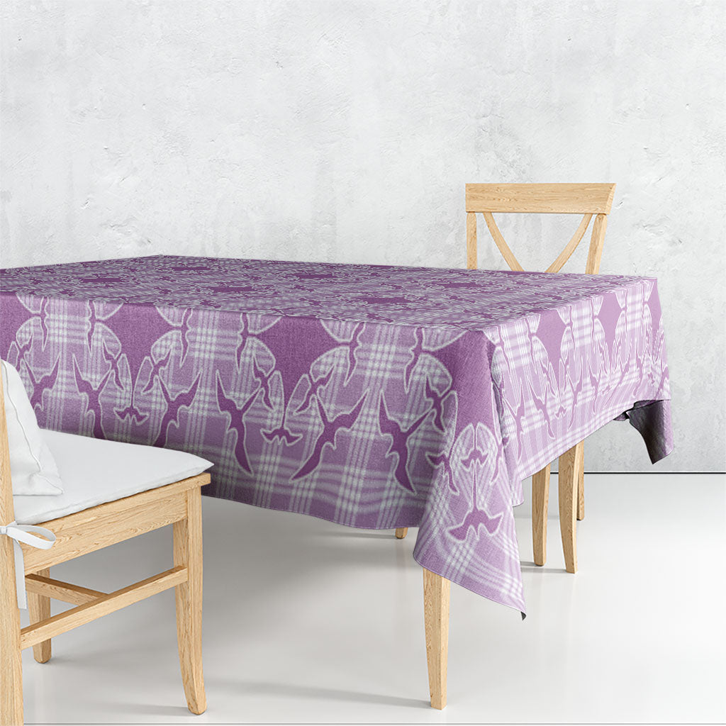 Poni Hawaii Iwa Bird Palaka Motifs Tablecloth LT14 - Polynesian Pride