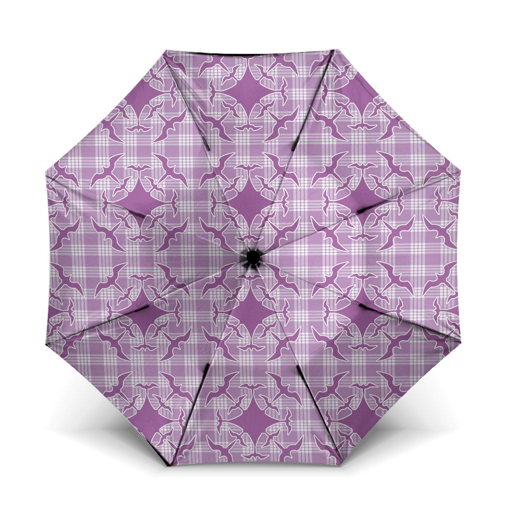 Poni Hawaii Iwa Bird Palaka Motifs Umbrella