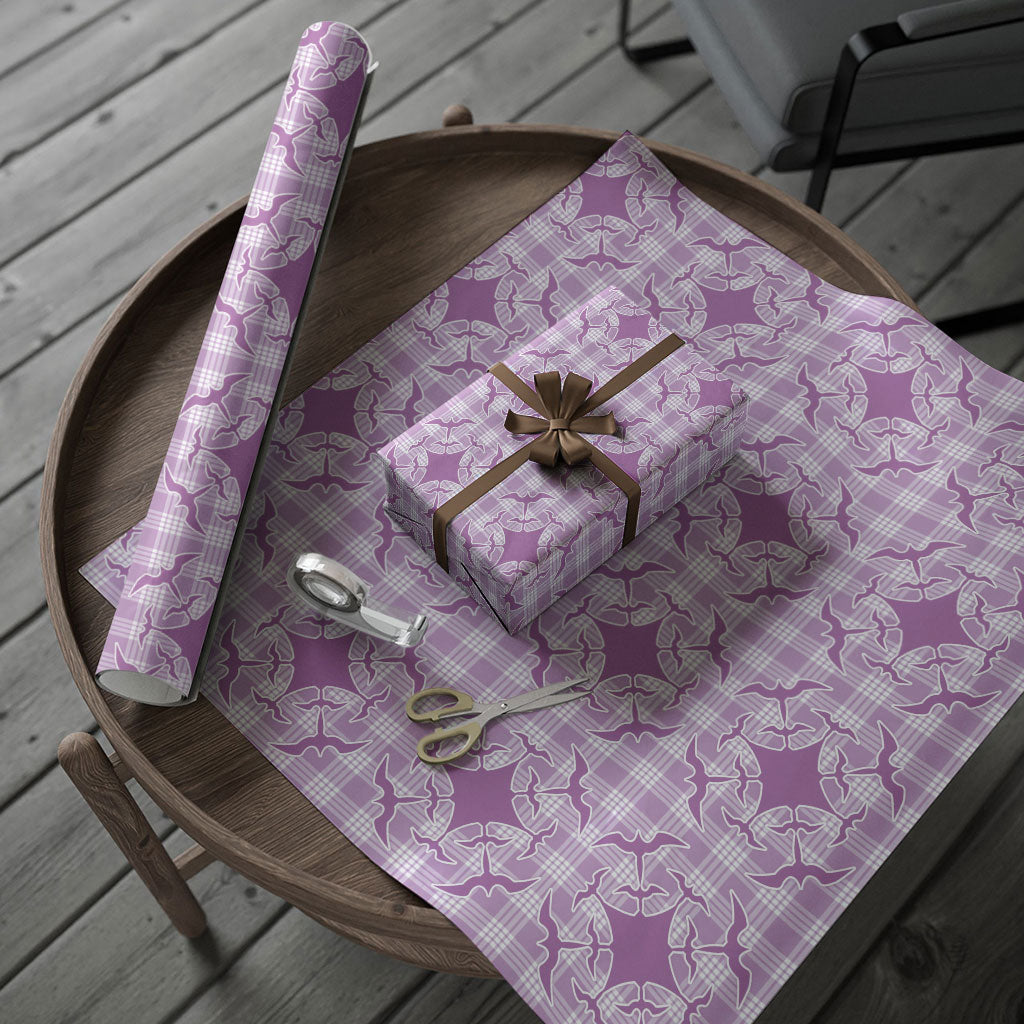 Poni Hawaii Iwa Bird Palaka Motifs Wrapping Paper LT14 - Polynesian Pride