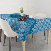 Polu Hawaii Cowboy Palaka Motifs Personalised Tablecloth Paniolo Festival Puakenikeni Lei LT14 - Polynesian Pride