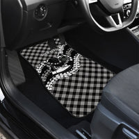 Eleele Hawaii Cowboy Palaka Motifs Personalised Car Mats Paniolo Festival Puakenikeni Lei LT14 - Polynesian Pride