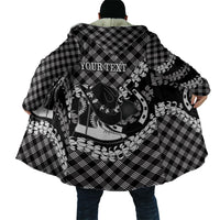 Eleele Hawaii Cowboy Palaka Motifs Personalised Cloak Paniolo Festival Puakenikeni Lei LT14 - Polynesian Pride