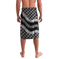Eleele Hawaii Cowboy Palaka Motifs Personalised Lavalava Paniolo Festival Puakenikeni Lei LT14 - Polynesian Pride