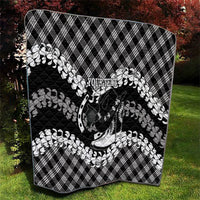 Eleele Hawaii Cowboy Palaka Motifs Personalised Quilt Paniolo Festival Puakenikeni Lei LT14 - Polynesian Pride