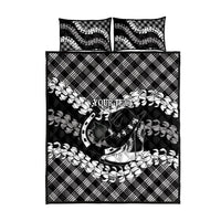 Eleele Hawaii Cowboy Palaka Motifs Personalised Quilt Bed Set Paniolo Festival Puakenikeni Lei LT14 - Polynesian Pride