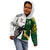 South Africa And Fiji Rugby Kid Hoodie 2023 World Cup Fijian Tapa With Kente Pattern LT14 - Polynesian Pride