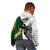 South Africa And Fiji Rugby Kid Hoodie 2023 World Cup Fijian Tapa With Kente Pattern LT14 - Polynesian Pride