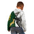 Custom South Africa And Fiji Rugby Kid Hoodie 2023 World Cup Fijian Tapa With Kente Pattern LT14 - Polynesian Pride