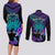 Suicide Awareness Your Story Is Not Over Yet Couples Matching Long Sleeve Bodycon Dress and Long Sleeve Button Shirts Polynesian Butterfly Tattoo LT14 - Polynesian Pride