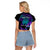 Suicide Awareness Your Story Is Not Over Yet Raglan Cropped T Shirt Polynesian Butterfly Tattoo LT14 - Polynesian Pride