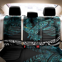 New Zealand Sulphur-crested Cockatoo Back Car Seat Cover Aotearoa Maori Mix Paua Shell