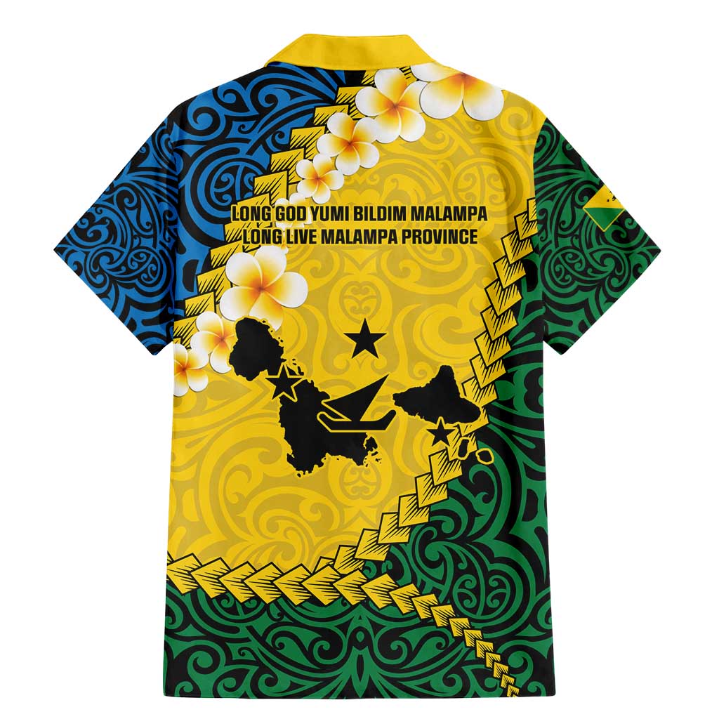 Malampa Province Family Matching Mermaid Dress and Hawaiian Shirt Vanuatu Map - Plumeria Flag Color LT14 - Polynesian Pride