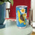 Sanma Province Tumbler Cup Vanuatu Pattern Myna Bird With Plumeria Flag Color