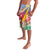 Shefa Province Lavalava Vanuatu Pattern Map - Plumeria Flag Color